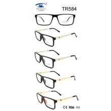 Tr90 Frame Metal Temple Optical Frame (TR584)